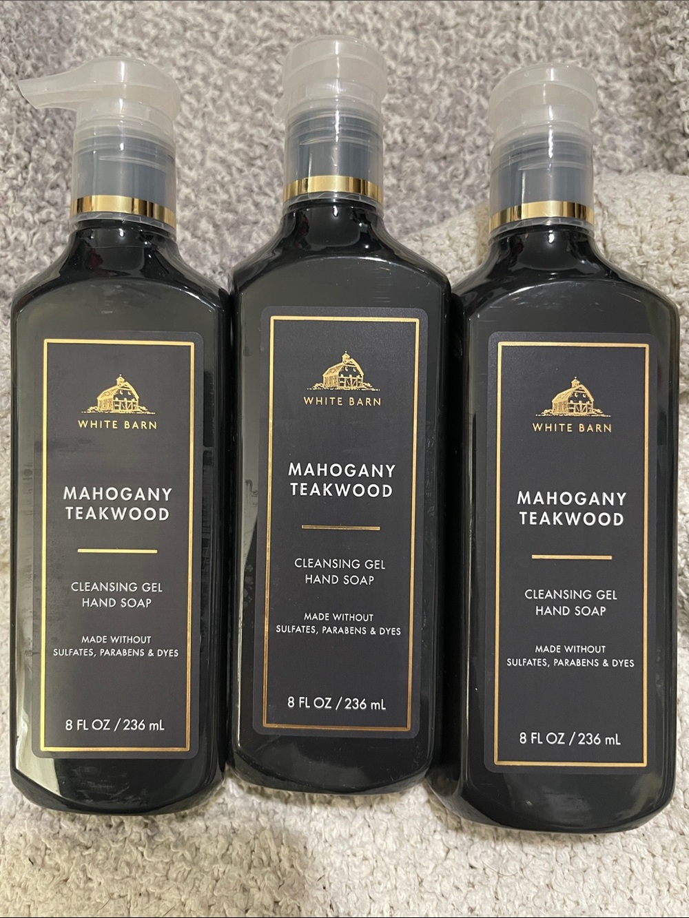 NEW- White Barn/ Bath & Body Works. Mahogany Teakwood Gel Soap